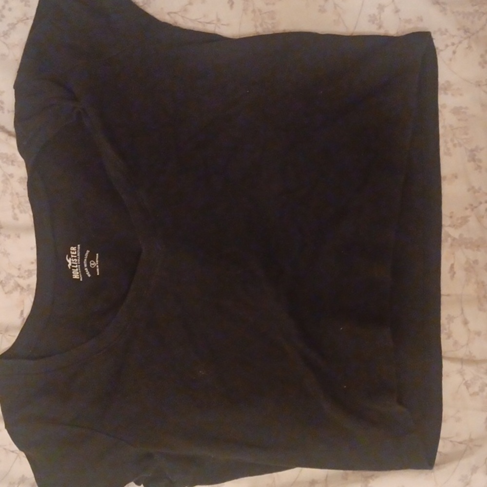Black crop top